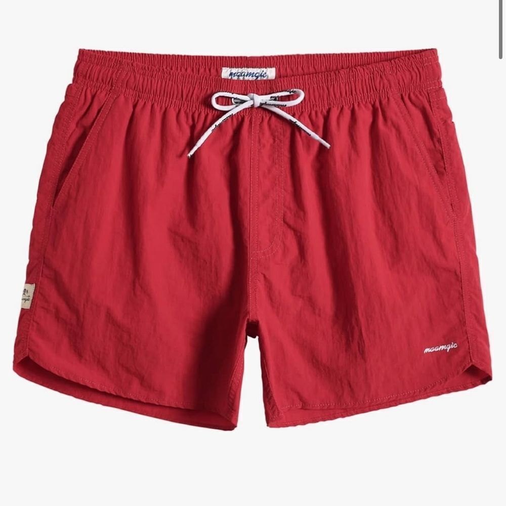 Maamgic Swim Trunks 5" Mesh Lining Quick Dry Bathing‎ Men’s Sz XL